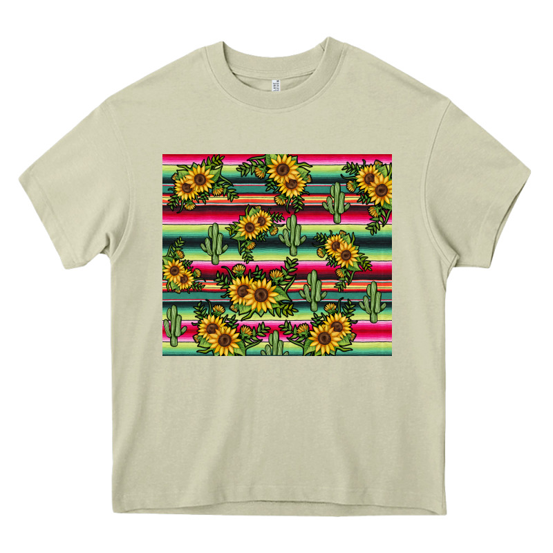 Sunflower Cactus Heavy Core Tee by JahusDesignShop | Teevron