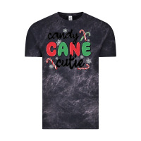 Cloud Black candy cane cutie Vintage Tee - MaliasSmallBusiness