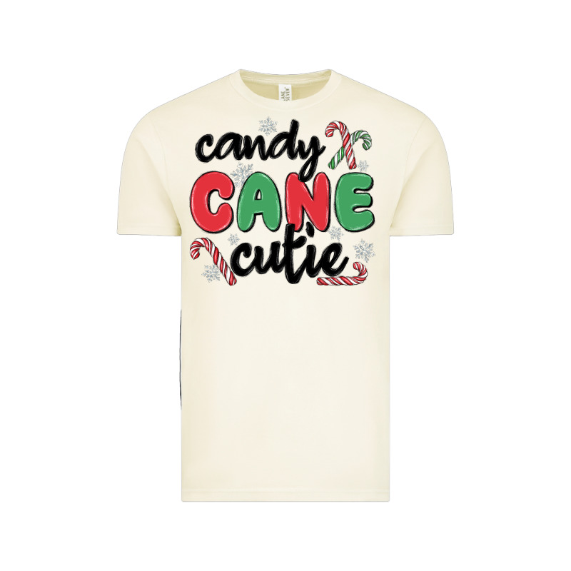 Candy Cane Cutie Vintage Tee by MaliasSmallBusiness | Teevron