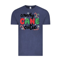 Vintage Denim candy cane cutie Vintage Tee - MaliasSmallBusiness