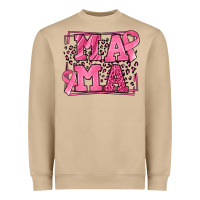 Breast Cancer Awareness Mama Heavyweight Sweatshirt | Teevron