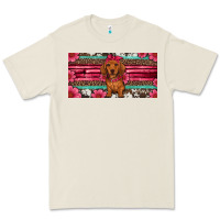 Bone dachshund puppy license plate Premium Tee - Artiststas
