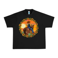 Black cowgirl sunflower Urban Heavy Tee - MaliasSmallBusiness