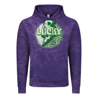 Cloud Purple st. patrick's day lucky Vintage Hoodie - MaliasSmallBusiness