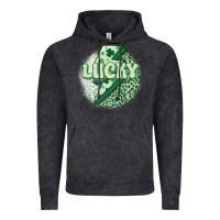 Vintage Black st. patrick's day lucky Vintage Hoodie - MaliasSmallBusiness