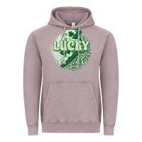 Vintage Zinc st. patrick's day lucky Vintage Hoodie - MaliasSmallBusiness
