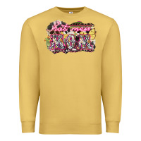Antique Gold Hot mess mom mother's day Premium Sweatshirt - HowdyJamesFarm