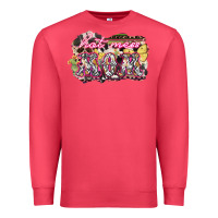 Cardinal Hot mess mom mother's day Premium Sweatshirt - HowdyJamesFarm
