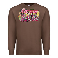 Chestnut Hot mess mom mother's day Premium Sweatshirt - HowdyJamesFarm