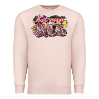 Pale Pink Hot mess mom mother's day Premium Sweatshirt - HowdyJamesFarm
