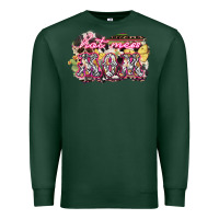 Sports Green Hot mess mom mother's day Premium Sweatshirt - HowdyJamesFarm