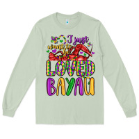 Matcha i just want to be loved bayau Long Sleeve Tee - LillyAllenDesigns
