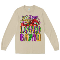 Mushroom i just want to be loved bayau Long Sleeve Tee - LillyAllenDesigns