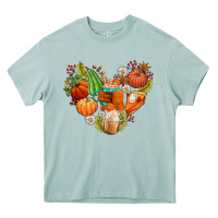 Arona pumpkin and latte with fall Heavy Core Tee - AdoDesignShop