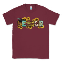 Burgundy senior 2023 sunflower Classic Tee - NancyCooperArtShop