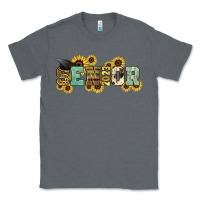 Charcoal Heather senior 2023 sunflower Classic Tee - NancyCooperArtShop