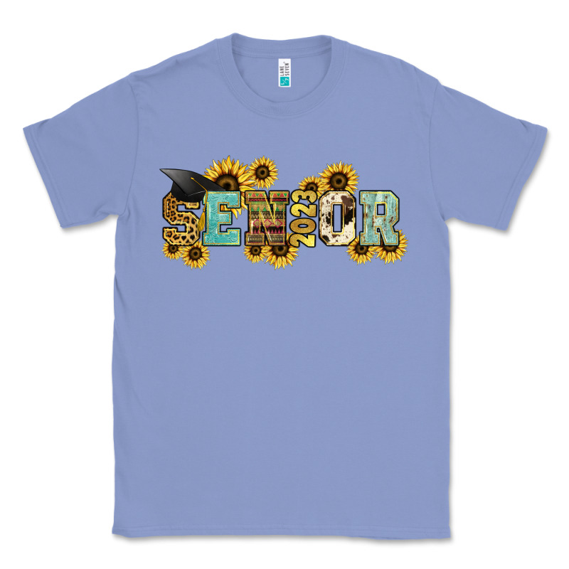Senior 2023 Sunflower Classic Tee by NancyCooperArtShop | Teevron