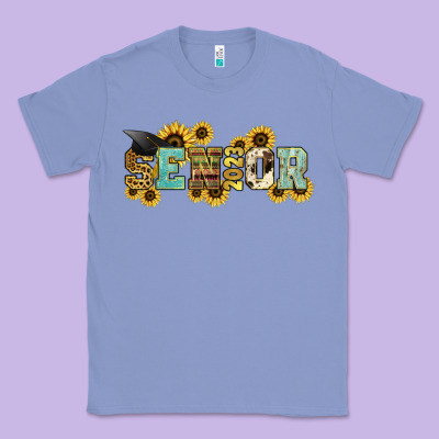 Senior 2023 Sunflower Classic Tee Designed By Nancycooperartshop