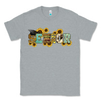 Heather Grey senior 2023 sunflower Classic Tee - NancyCooperArtShop