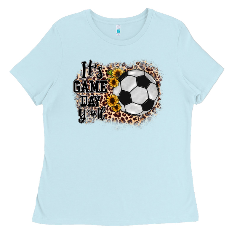 It's Game Day Y'all Soccer Ladies Tee by JahusDesignShop | Teevron