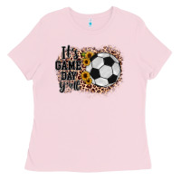 Bubblegum Pink it's game day y'all soccer Ladies Tee - JahusDesignShop