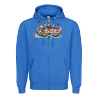 True Royal noahs ark Zipper Hoodie - texasbilliewilder