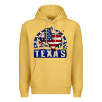 Antique Gold texas 4th of july Premium Hoodie - CowGirlArtShop