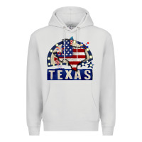 Dove Grey texas 4th of july Premium Hoodie - CowGirlArtShop