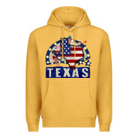 Mustard texas 4th of july Premium Hoodie - CowGirlArtShop