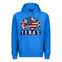 True Royal texas 4th of july Premium Hoodie - CowGirlArtShop