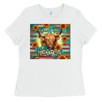 White don't be a salty heifer Ladies Tee - Jasminsmagicworld