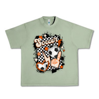 Oil Green vintage soccer Urban Heavy Tee - MaliasSmallBusiness