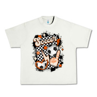 Pistachio vintage soccer Urban Heavy Tee - MaliasSmallBusiness