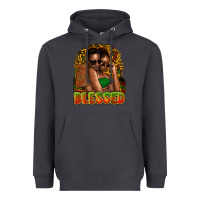 Smoke Black couple blessed Heavyweight Hoodie - HowdyJamesFarm