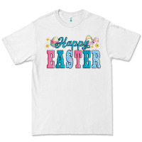 White happy easter eggs Premium Tee - AdoDesignShop