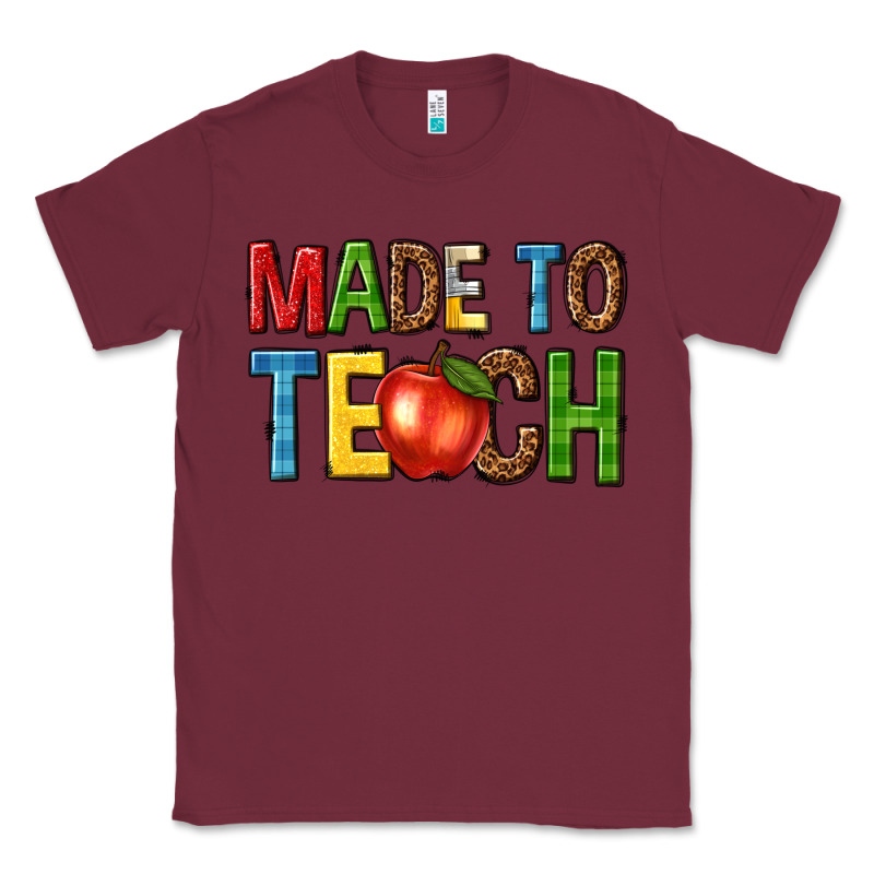 Made To Teach Classic Tee by NancyCooperArtShop | Teevron