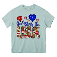 God Bless The Usa Heavy Core Tee | Teevron