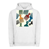 Pigment Lunar Rock afro combs seamless patterns Urban Hoodie - BundleAndBundleShop