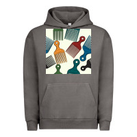 Pigment Tornado afro combs seamless patterns Urban Hoodie - BundleAndBundleShop