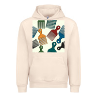 Sandshell afro combs seamless patterns Urban Hoodie - BundleAndBundleShop