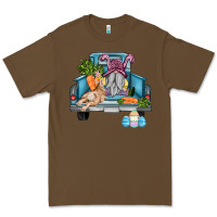 Cacao easter truck with gnome and rabbit Premium Tee - AdoDesignShop