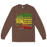 Chestnut title black history celebration Long Sleeve Tee - LillyAllenDesigns