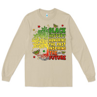 Mushroom title black history celebration Long Sleeve Tee - LillyAllenDesigns