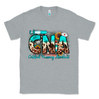 Heather Grey cna certified nursing assistant Classic Tee - JahusDesignShop