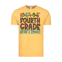Vintage Mustard watch out fourth grade here i come! Vintage Tee - JahusDesignShop