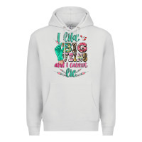 Dove Grey I like big veins and i cannot lie Premium Hoodie - CowGirlArtShop
