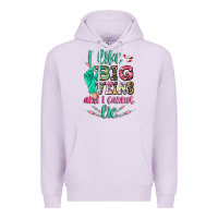 Lilac I like big veins and i cannot lie Premium Hoodie - CowGirlArtShop