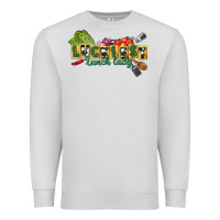 Dove Grey Luckiest lunch lady St. Patrick's Day Premium Sweatshirt - CowGirlArtShop