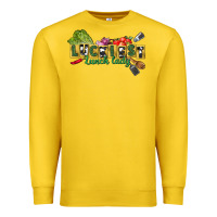 Lemon Luckiest lunch lady St. Patrick's Day Premium Sweatshirt - CowGirlArtShop