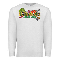 Oatmeal Heather Luckiest lunch lady St. Patrick's Day Premium Sweatshirt - CowGirlArtShop